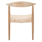 Akzentsessel aus Seil und Rattan – 24.8 B x 18.9 T x 30.7 H – 25Bx19Tx31H