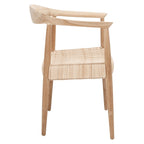 Akzentsessel aus Seil und Rattan – 24.8 B x 18.9 T x 30.7 H – 25Bx19Tx31H