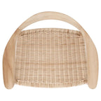 Akzentsessel aus Seil und Rattan – 24.8 B x 18.9 T x 30.7 H – 25Bx19Tx31H